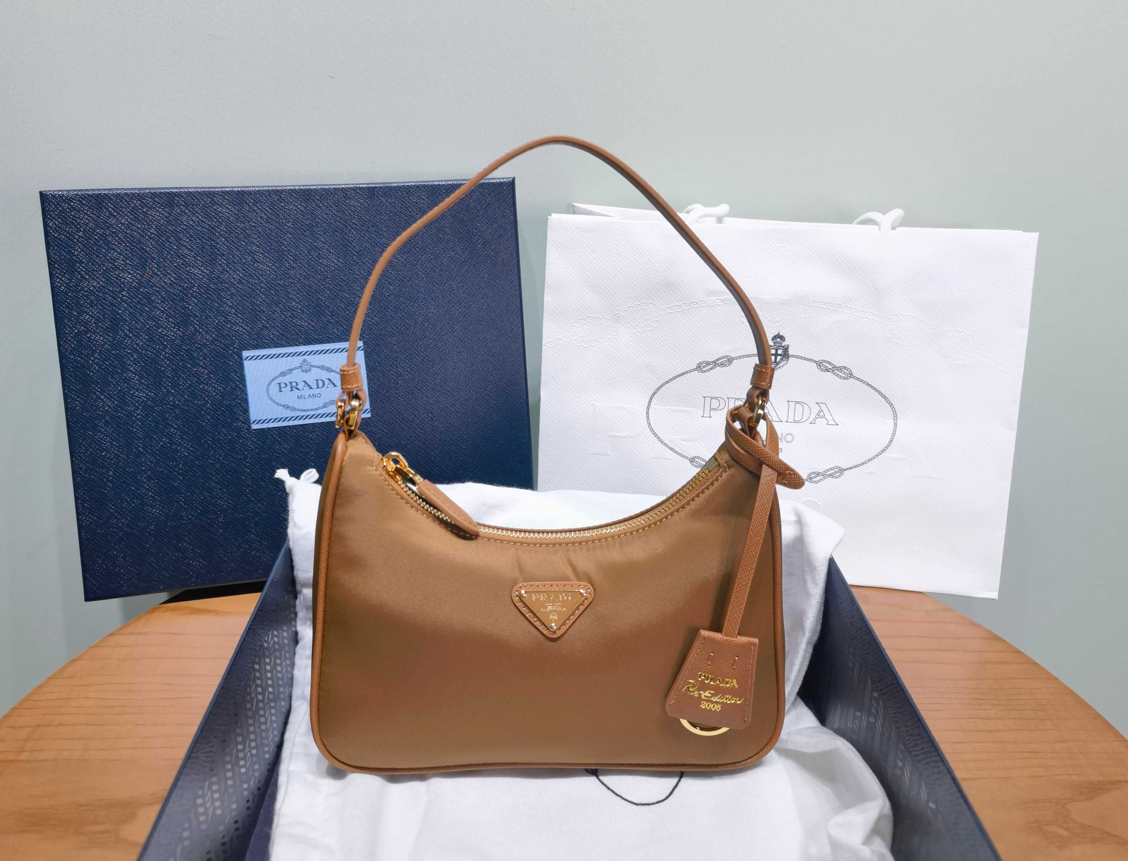 Prada Saffiano Hobo Bag