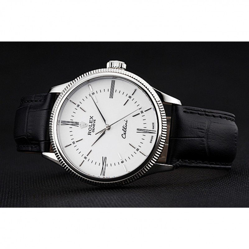 Thumbnail: Swiss Rolex Cellini 39Mm White Dial