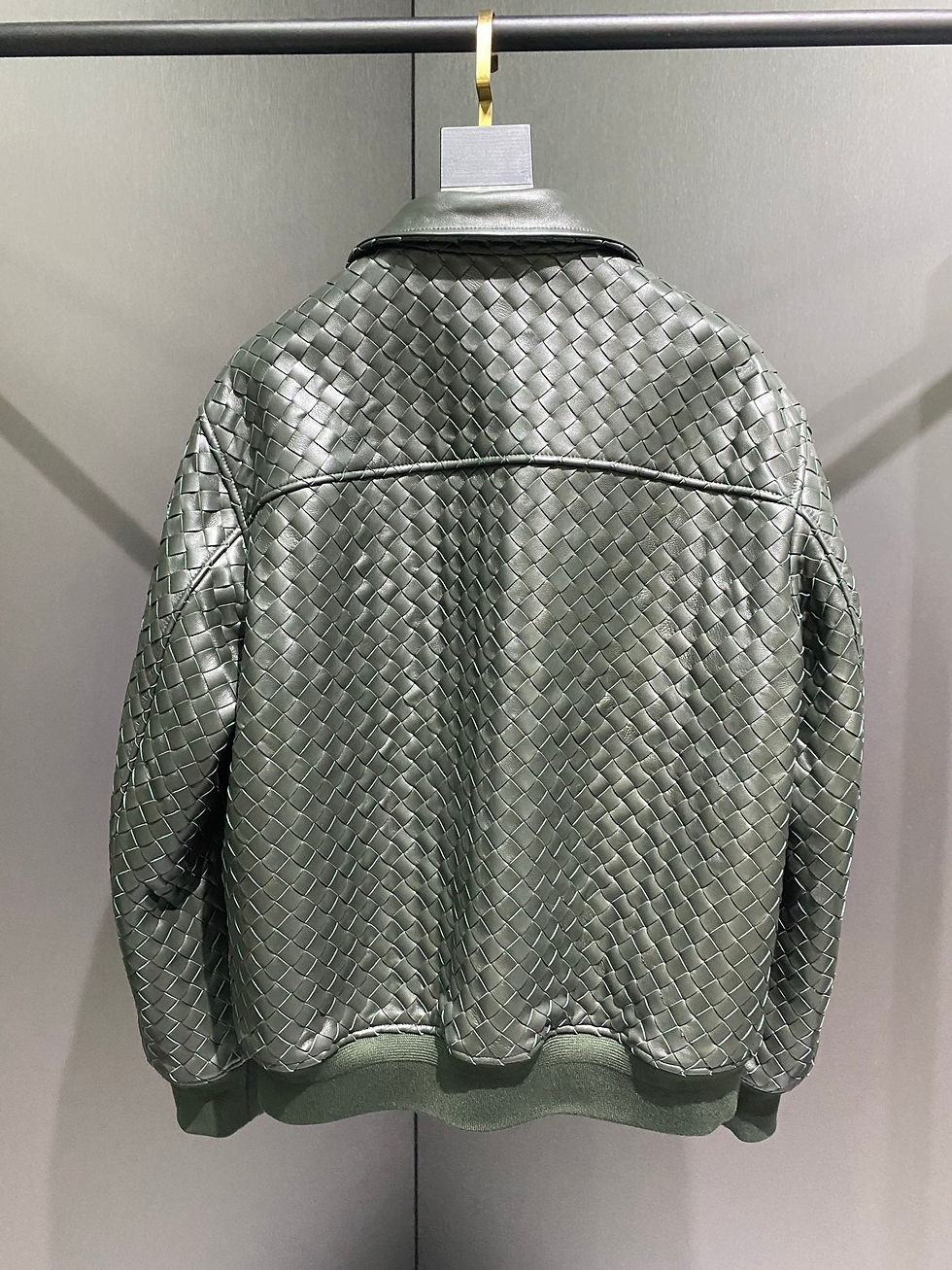 Thumbnail: Bottega Veneta Leather Jacket — Camel