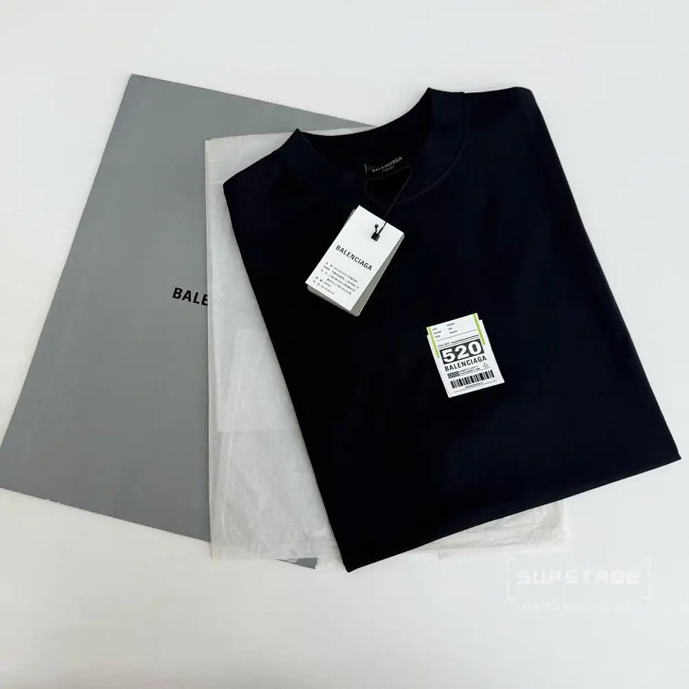 Thumbnail: Balenciaga Splash Logo Black