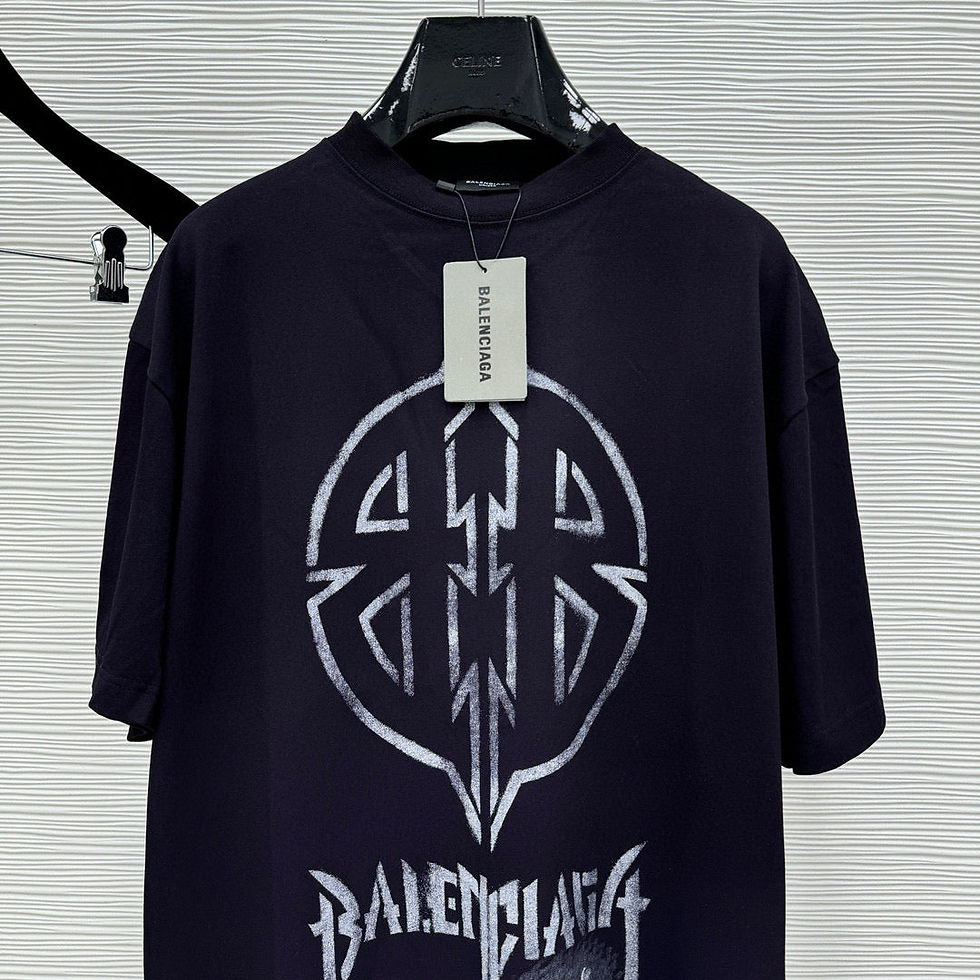Thumbnail: Balenciaga Gothic Crest Tee