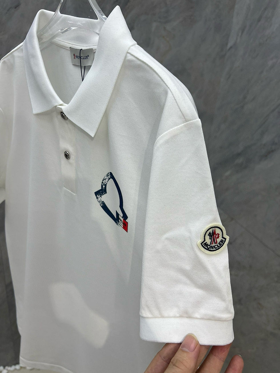 Thumbnail: Moncler Polo — Ecru