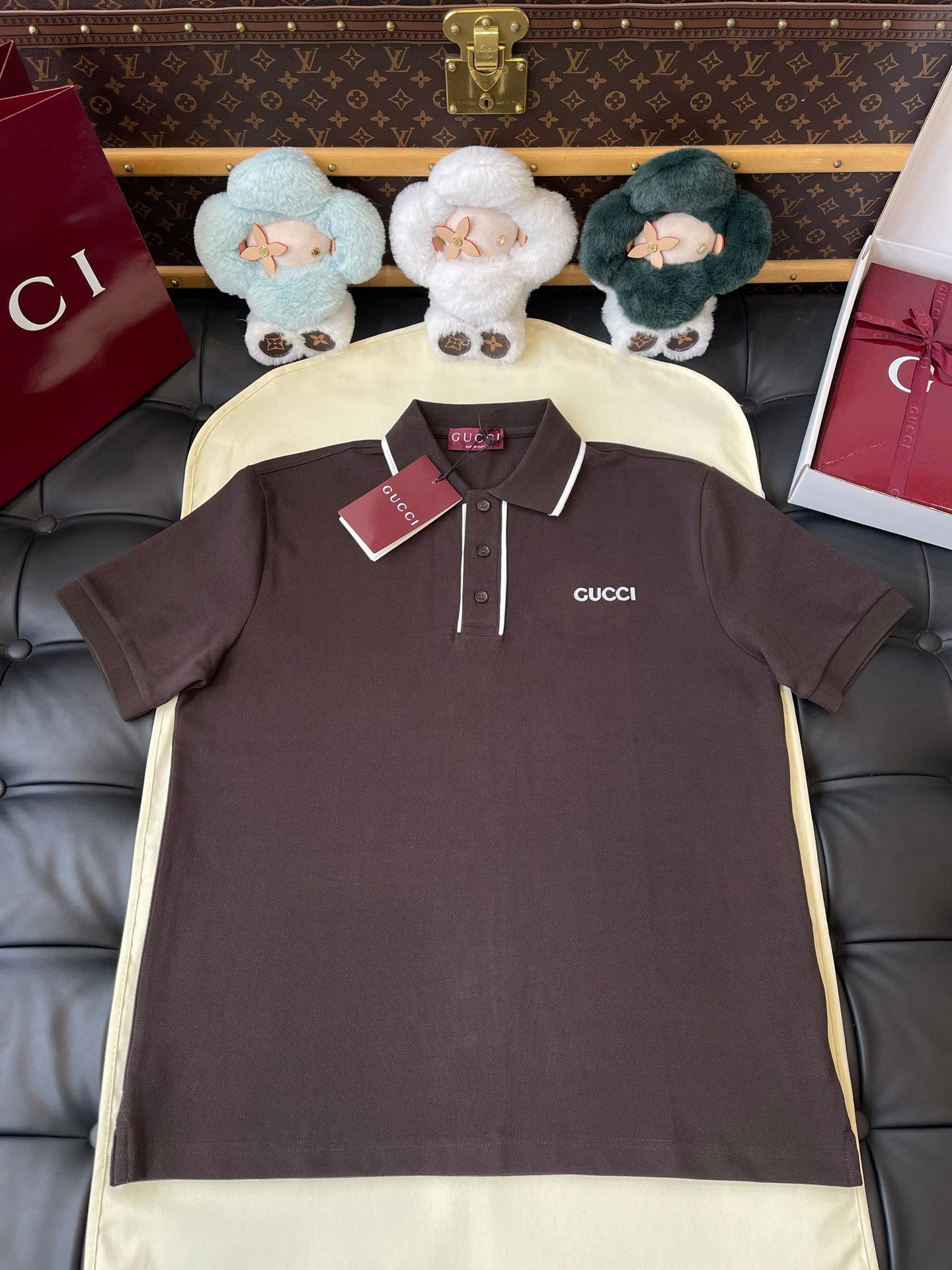 Gucci Polo — Sand