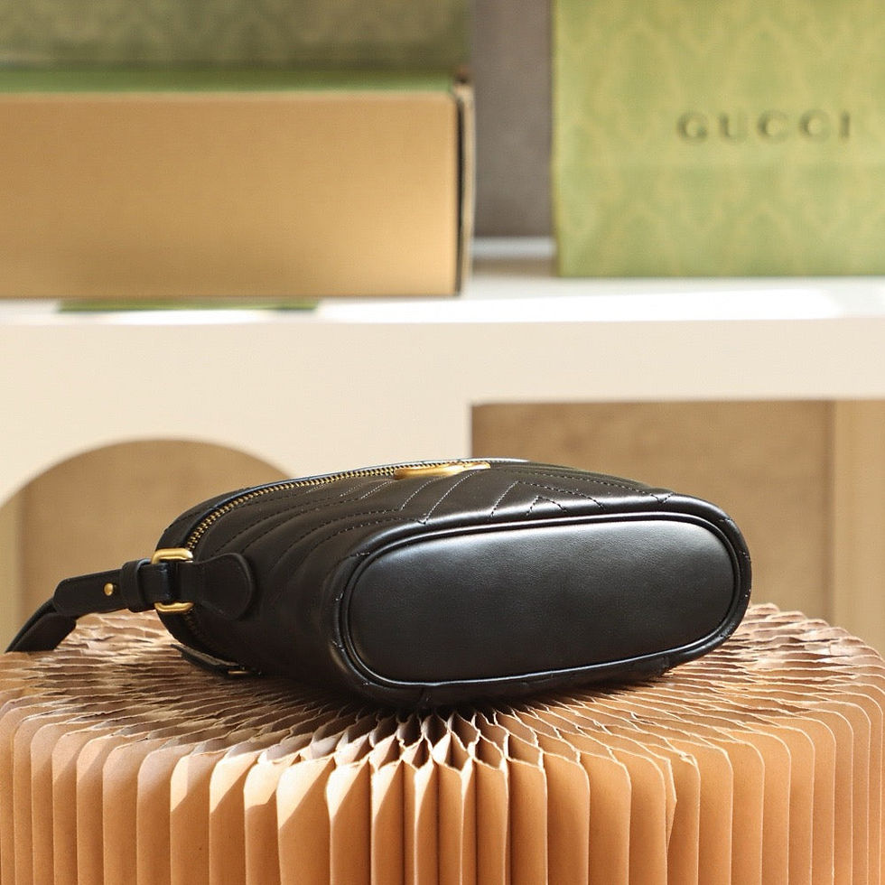 Thumbnail: Gucci Marmont Bag 19*13*7cm — Beige