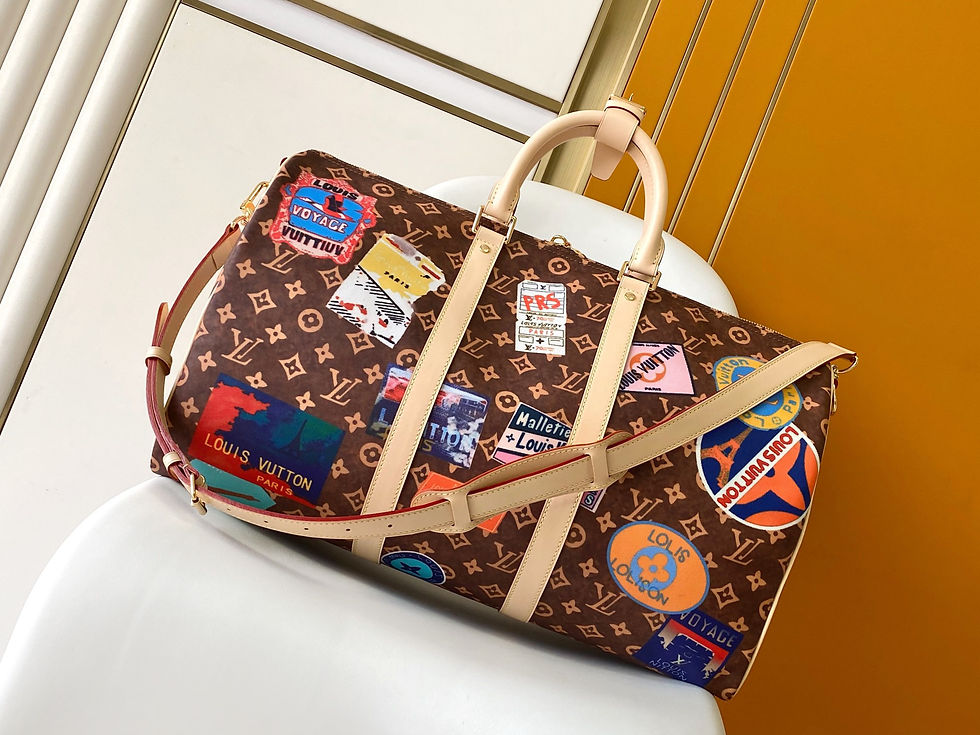 Thumbnail: LV Dynamic chip Keepall 