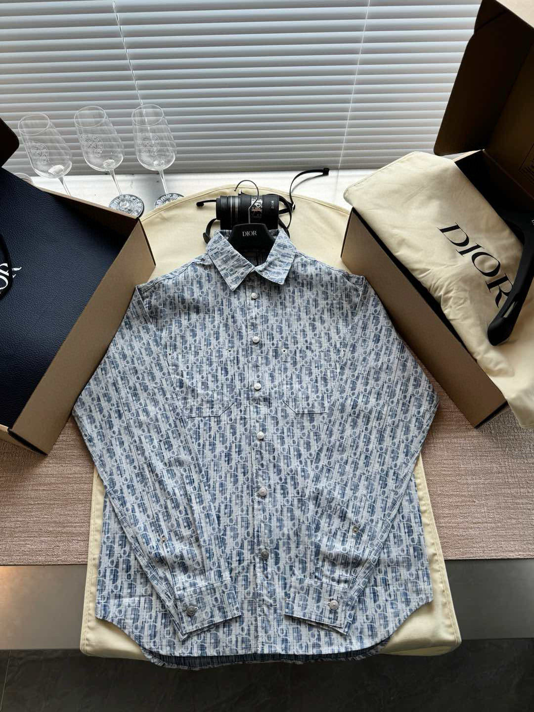 Dior Shirt — Forest Green