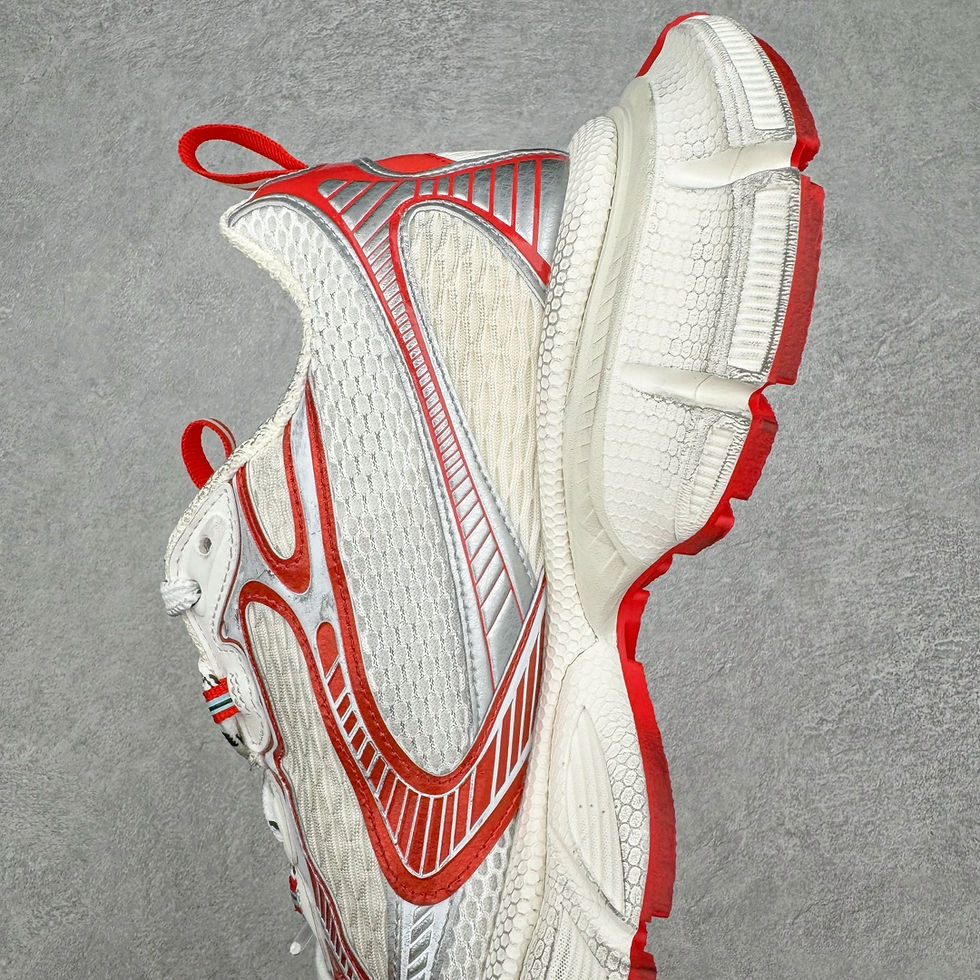 Thumbnail: Balenciaga 3XL White and Red