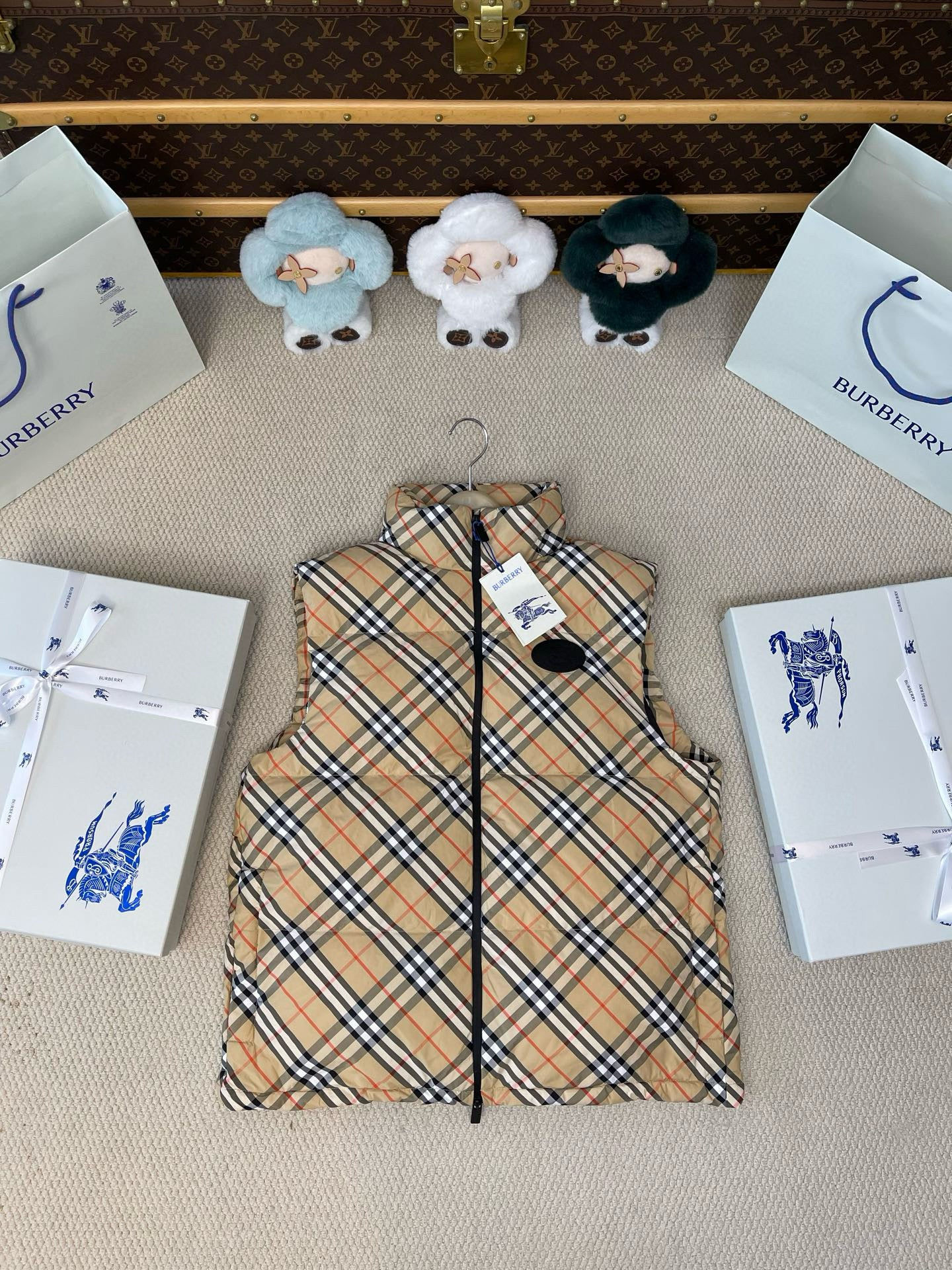 Burberry Jacket — Cream
