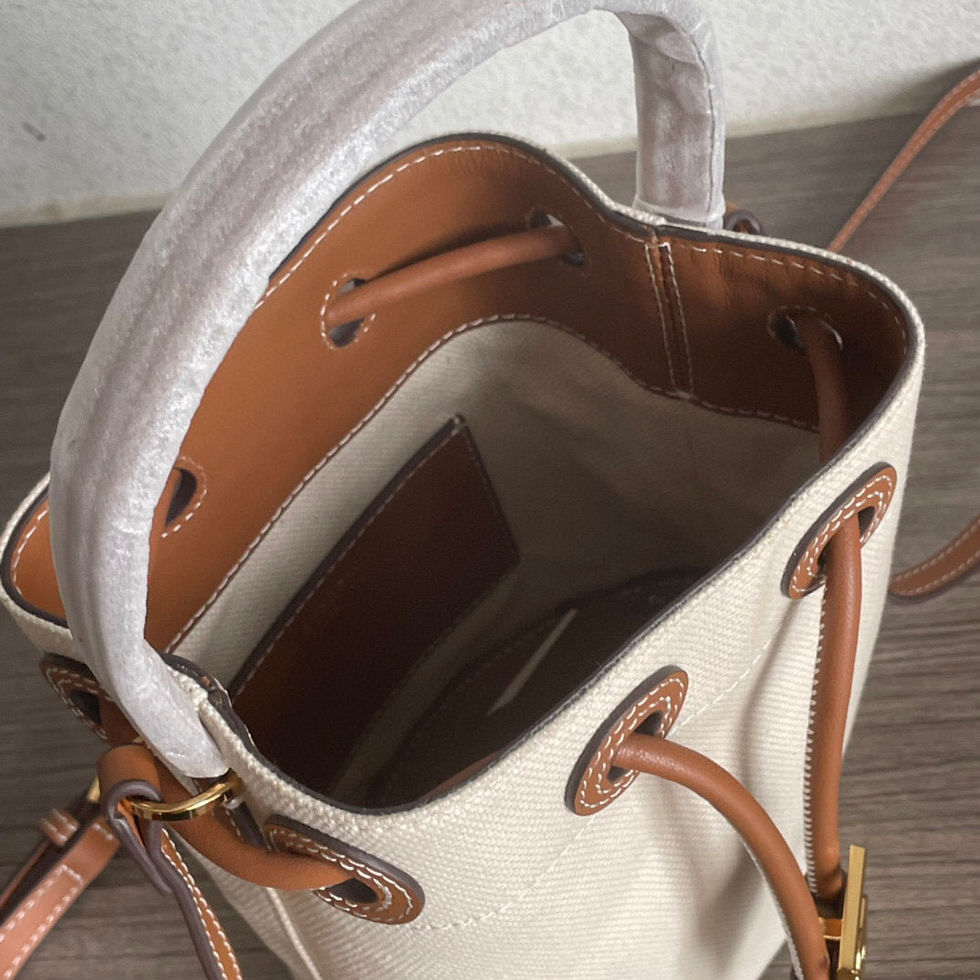 Thumbnail: Bb Tb Cotton Bucket Bag 22