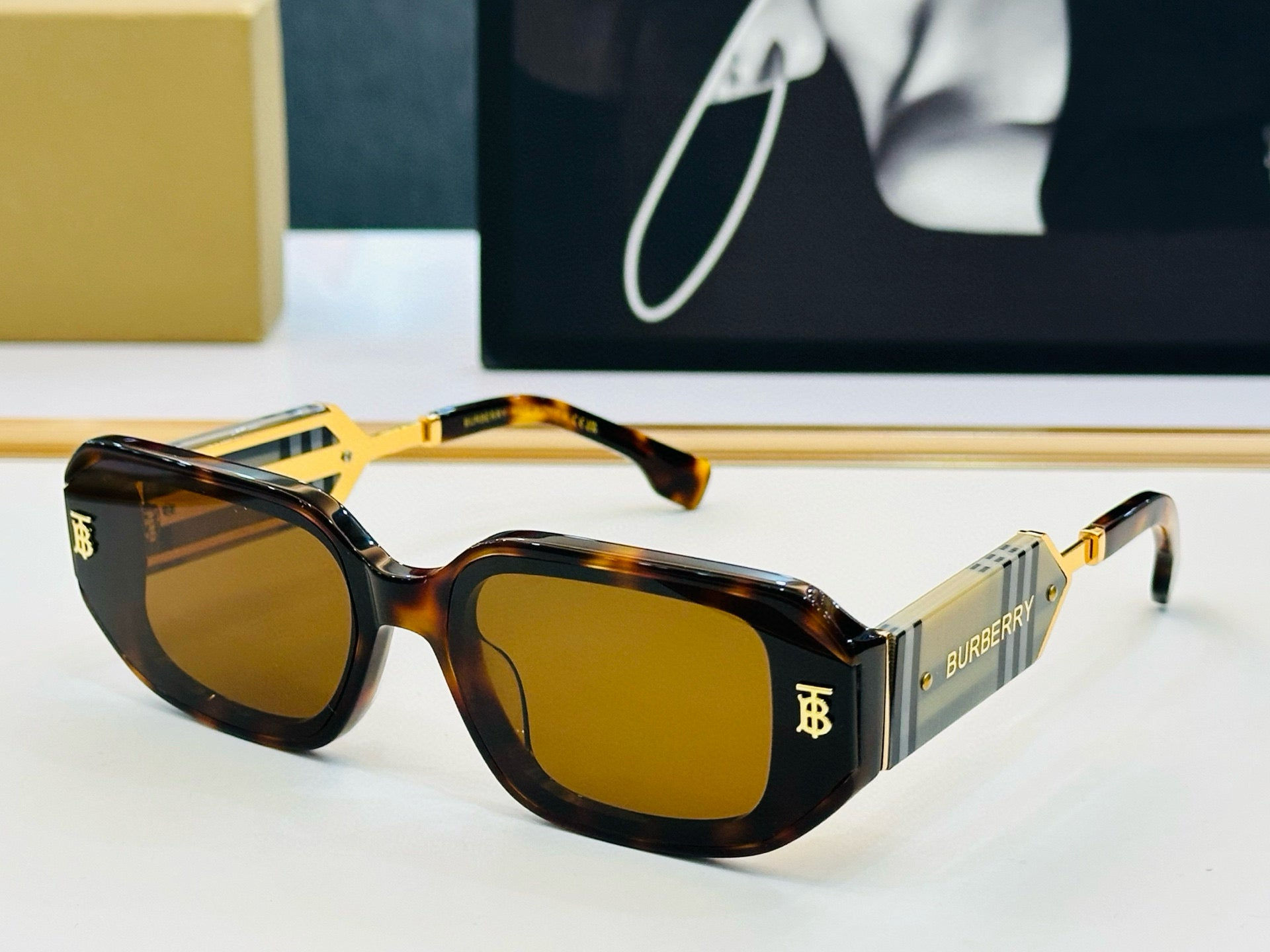 Burberry Sunglasses — Matte Black