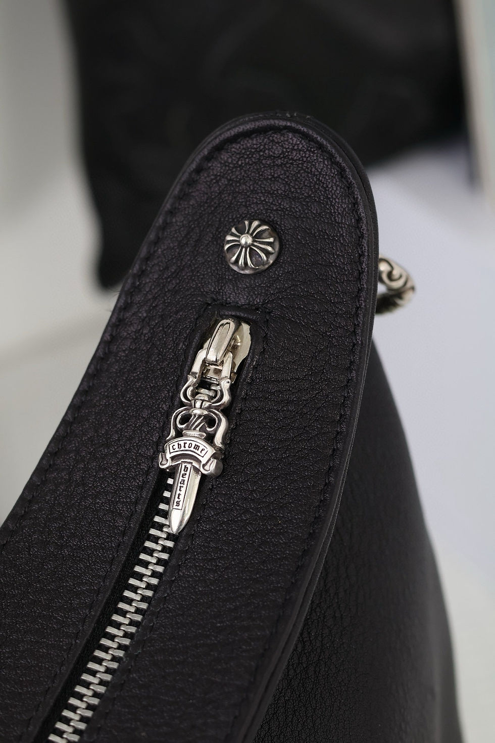 Thumbnail: Chrome Hearts Lyon Cross Patch Shoulder Bag