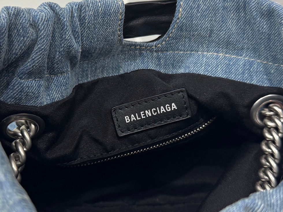 Thumbnail: Balenciaga Crush Tote Bag