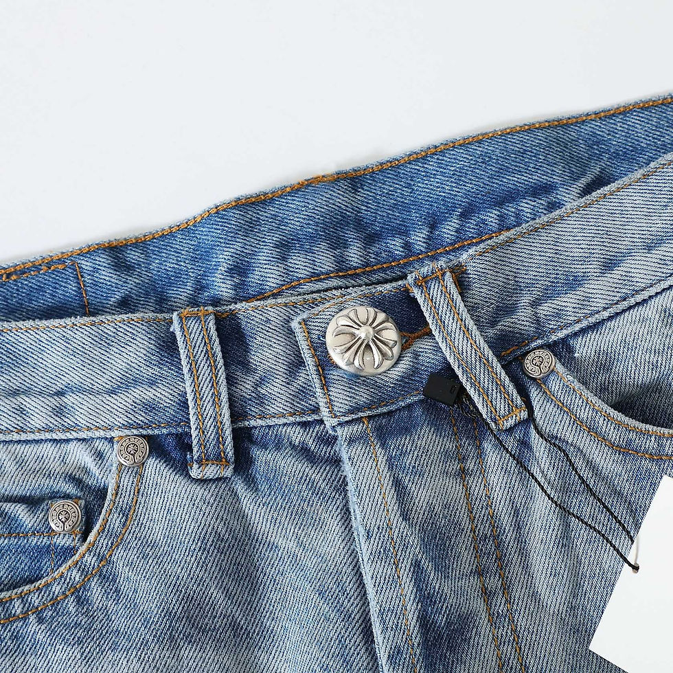 Thumbnail: Chrome Hearts Jeans — Stone