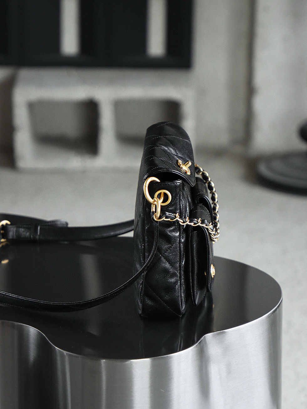 Thumbnail: Chanel 24P Hobo Bag Small