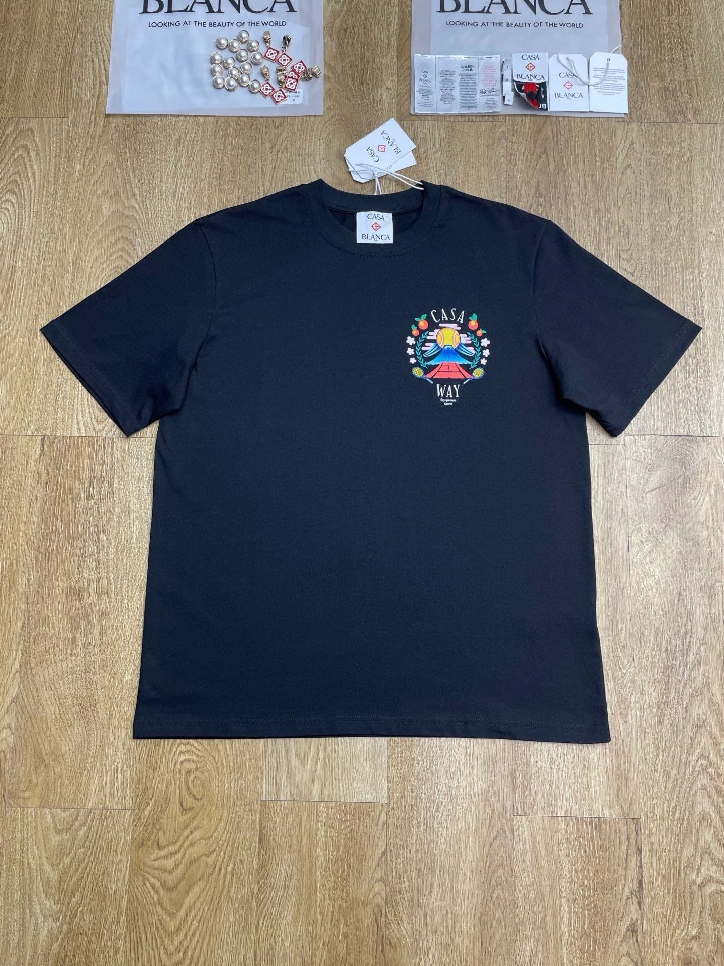 Casablanca T Shirt — Sage Green