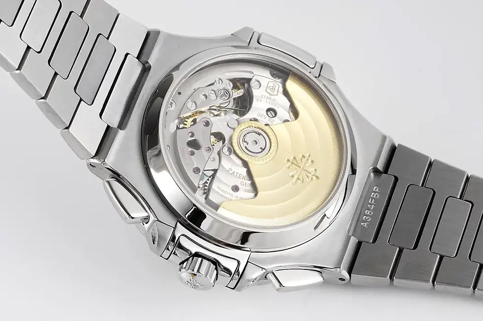 Thumbnail: Patek Philippe Silver Nautilus Chronograph