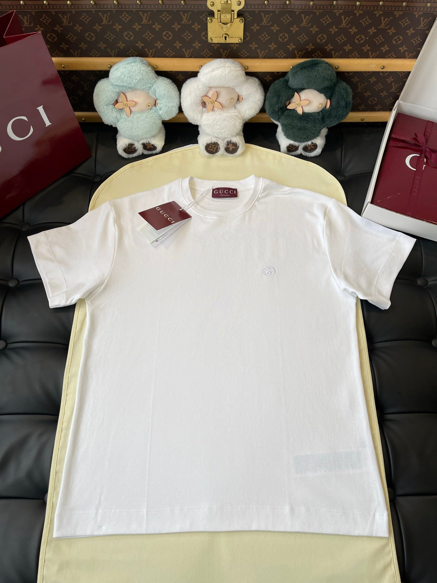 Gucci T Shirt — Bone