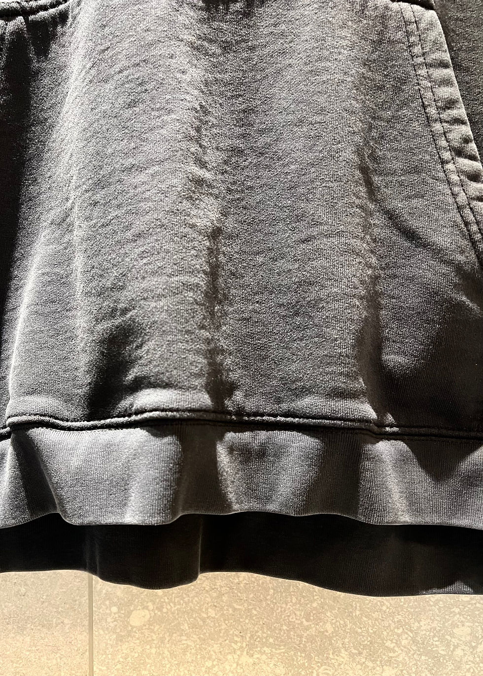 Thumbnail: Balenciaga Multi-Crest Washed Pullover Hoodie – Black
