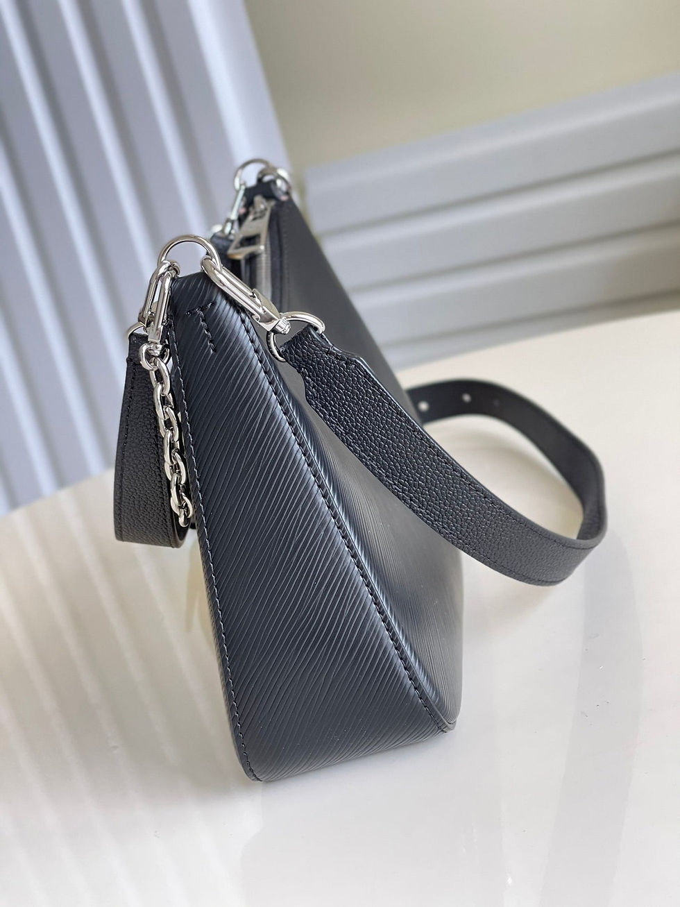 Thumbnail: Louis Vuitton MARELLE 25 BLACK EPI GRAINED COWHIDE LEATHER