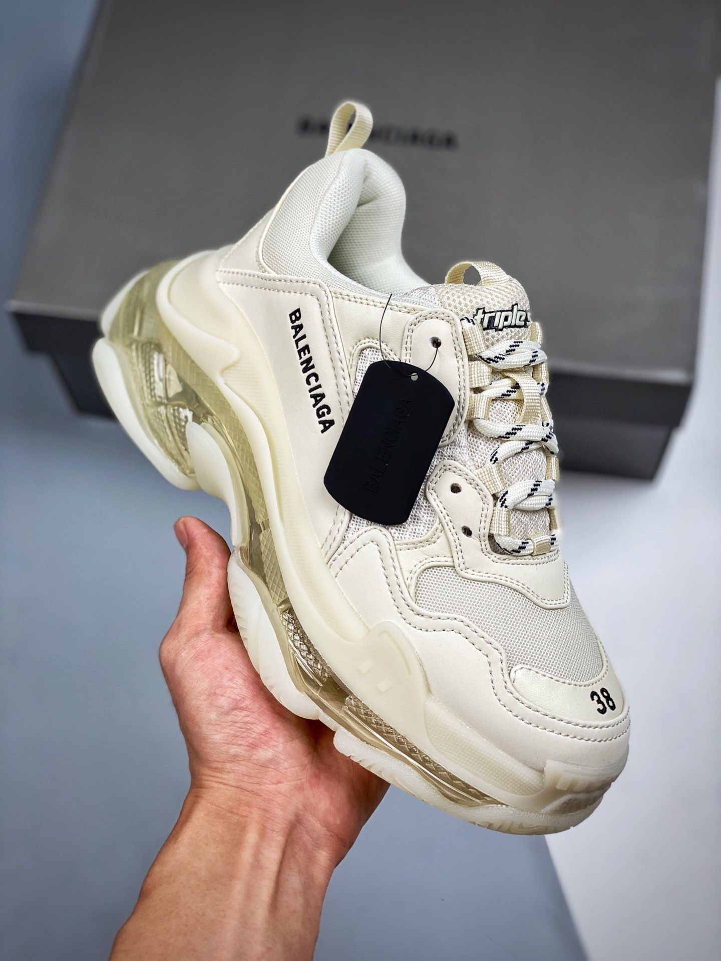 Balenciaga Triple S Beige