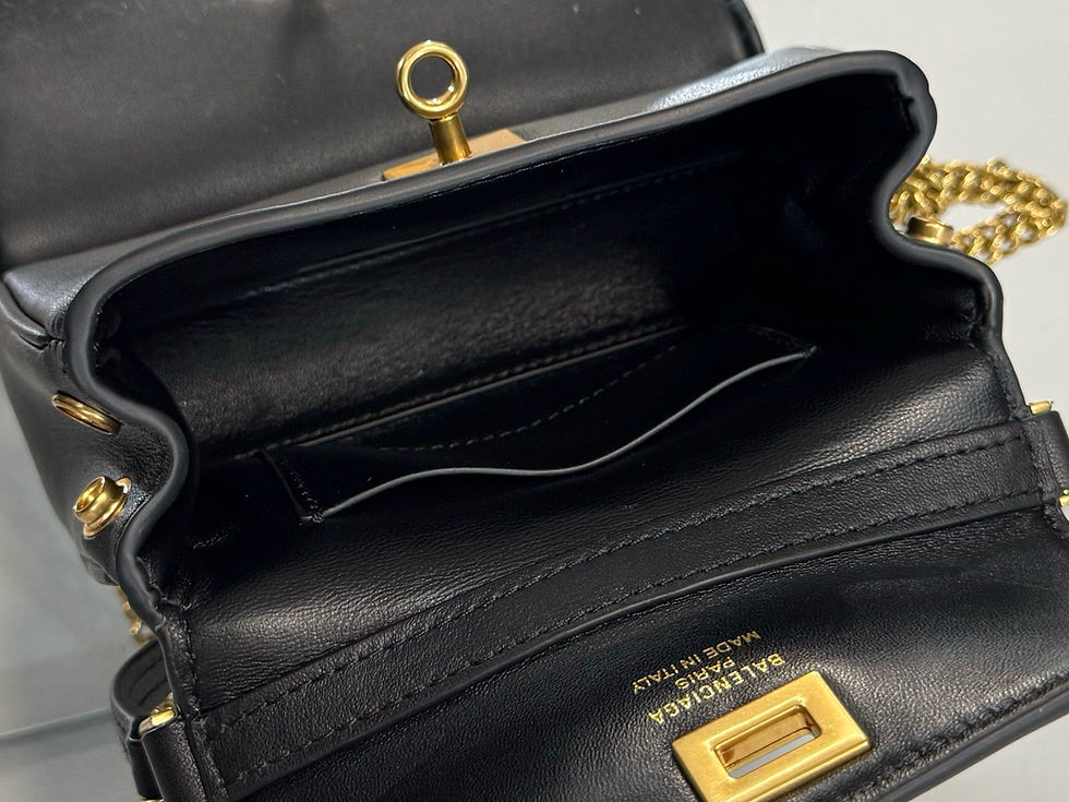 Thumbnail: Balenciaga Rodeo Chain Nano Shoulder Bag 16X9