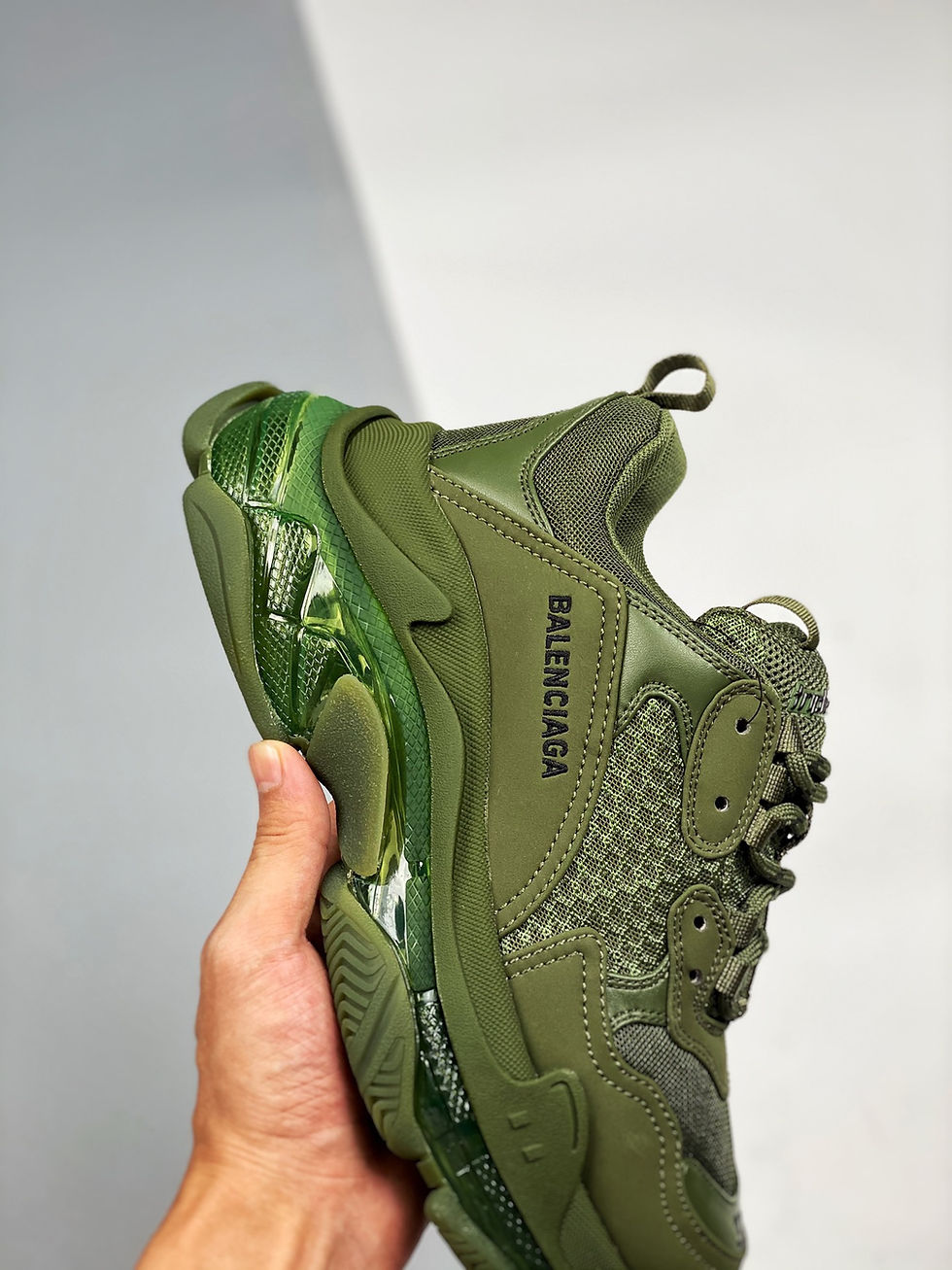 Thumbnail: Balenciaga Triple S Dark Green