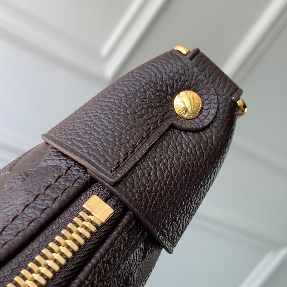 Thumbnail: LOOP HOBO 38 IN DARK BROWN MONOGRAM EMPREINTE CALFSKIN — Monogram Canvas