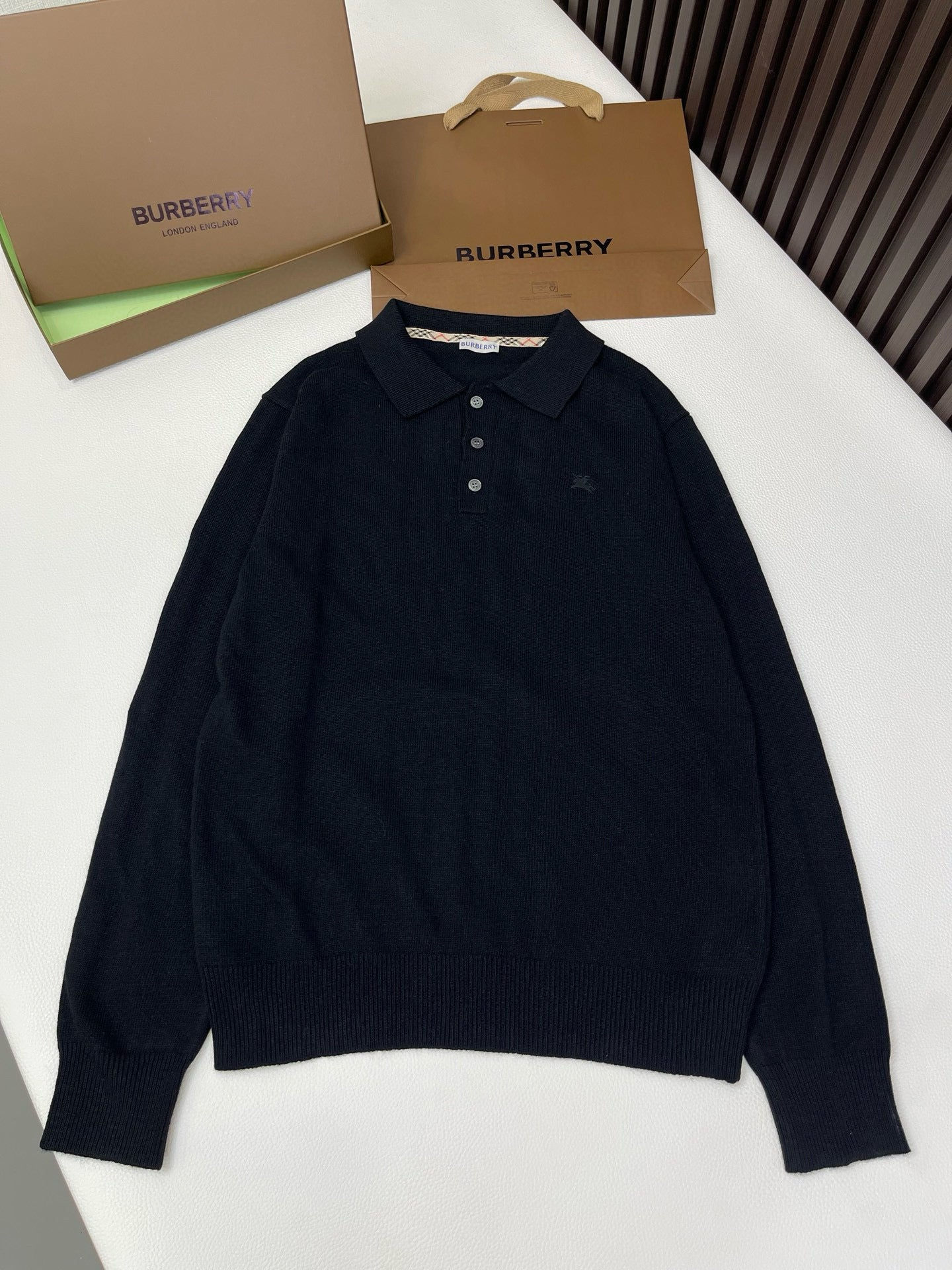 Burberry Sweater — Olive
