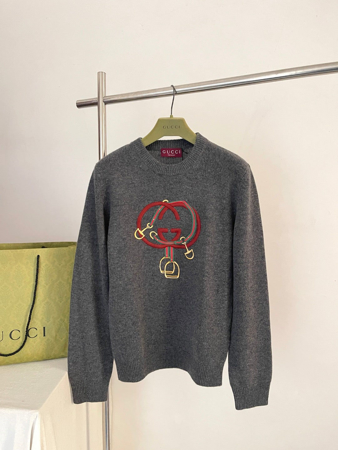 Gucci Sweater — Bone