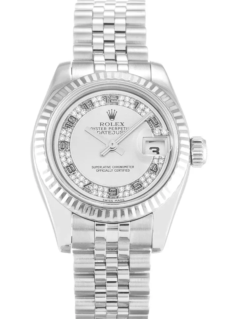 Rolex Lady Datejust 26Mm Silver Dial