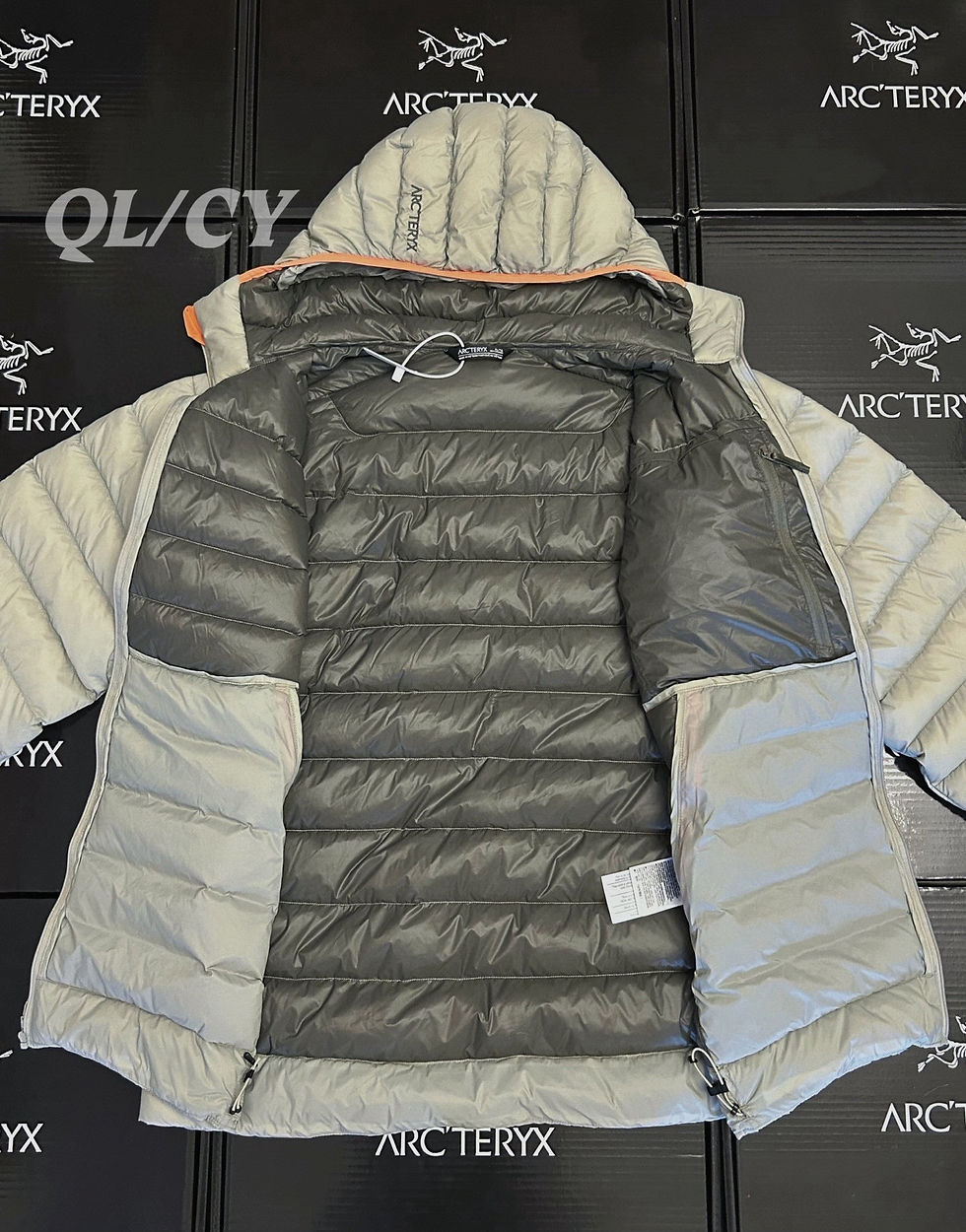 Thumbnail: Arcteryx Down Jacket — Ecru