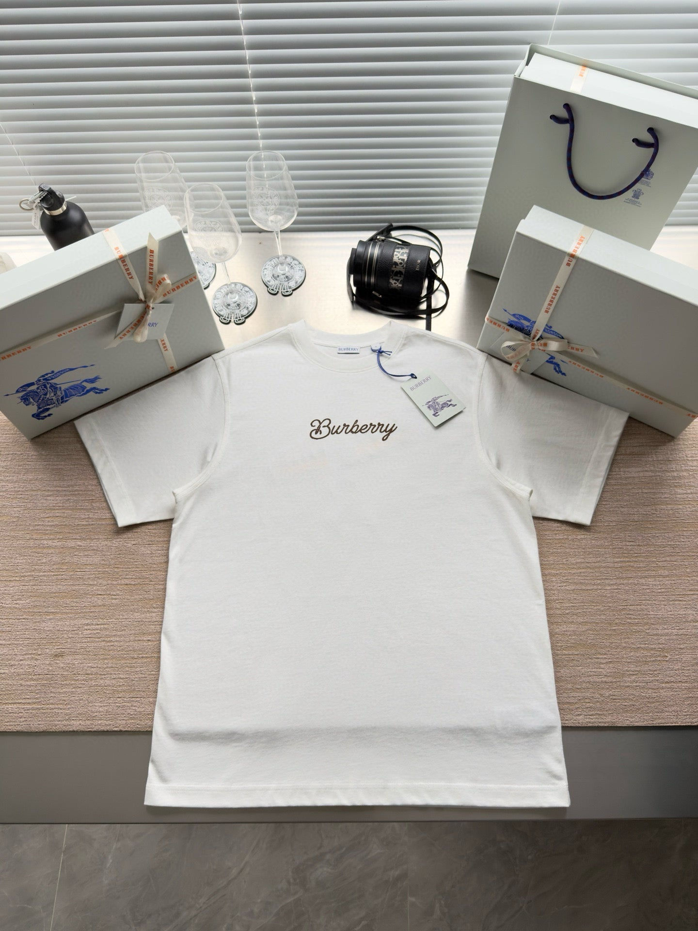 Bbr T Shirt — Warm Grey
