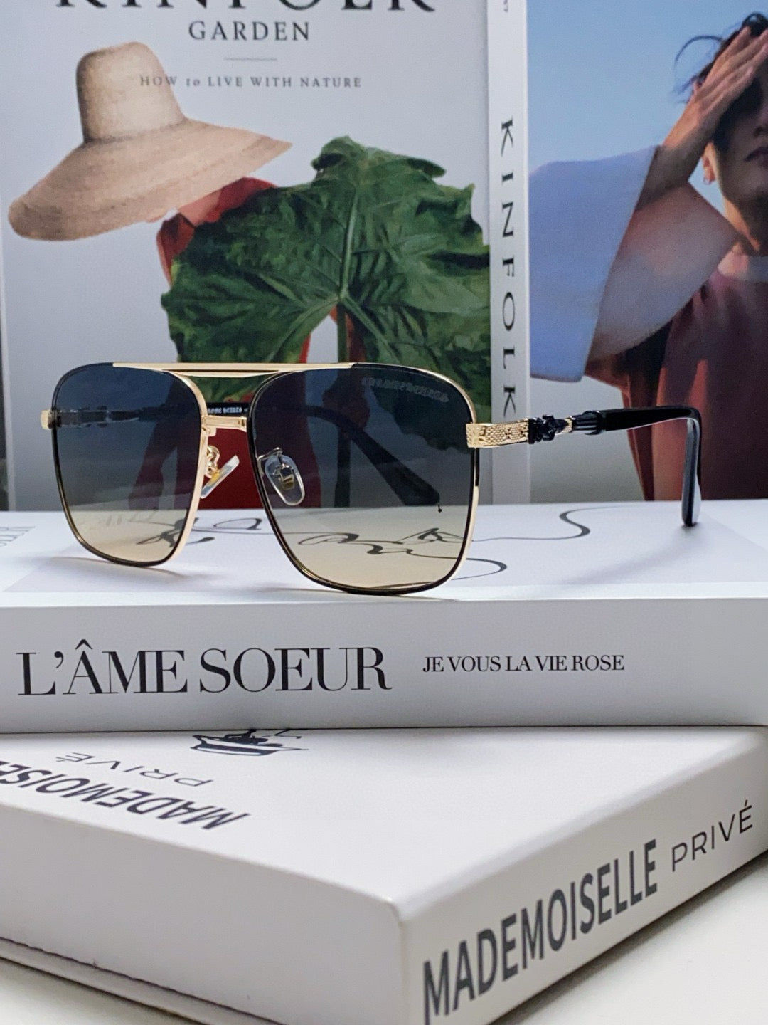Chrome Heart Sunglasses — Smoke