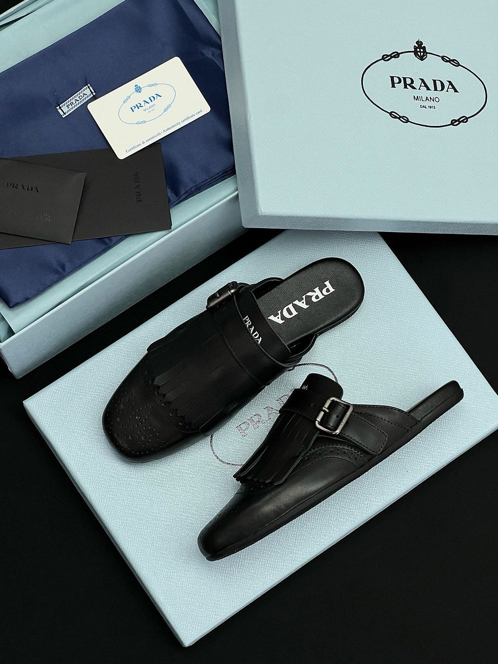 Thumbnail: Prada Women Sandal — Brown