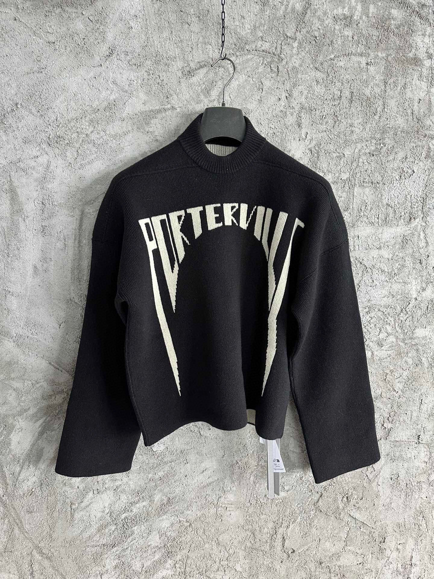 Rick Owens Sweater — Charcoal