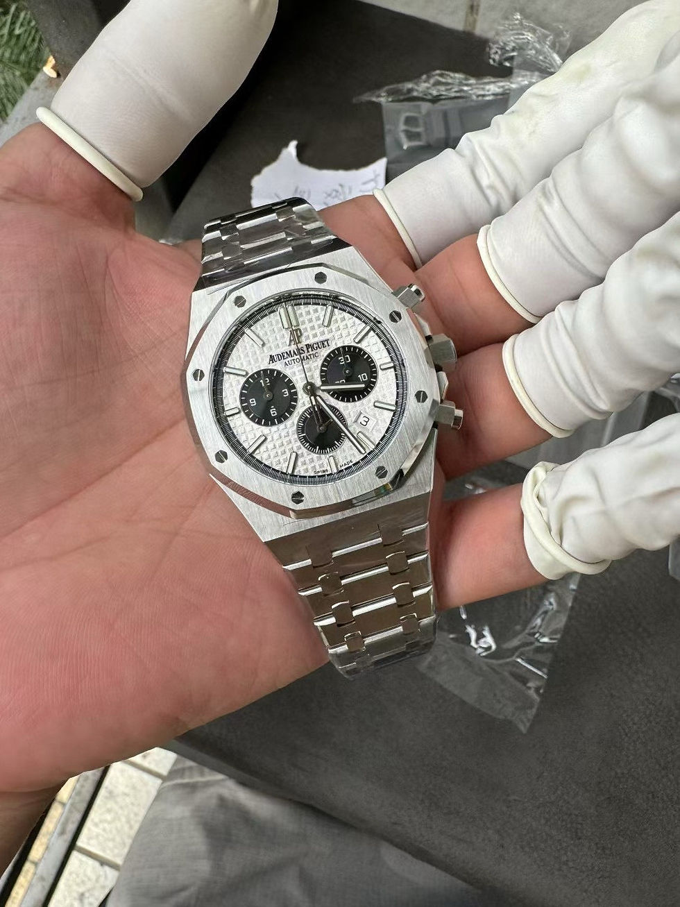 Thumbnail: Audemars Piguet Royal Oak Chronograph Reverse Panda 26331St 41Mm