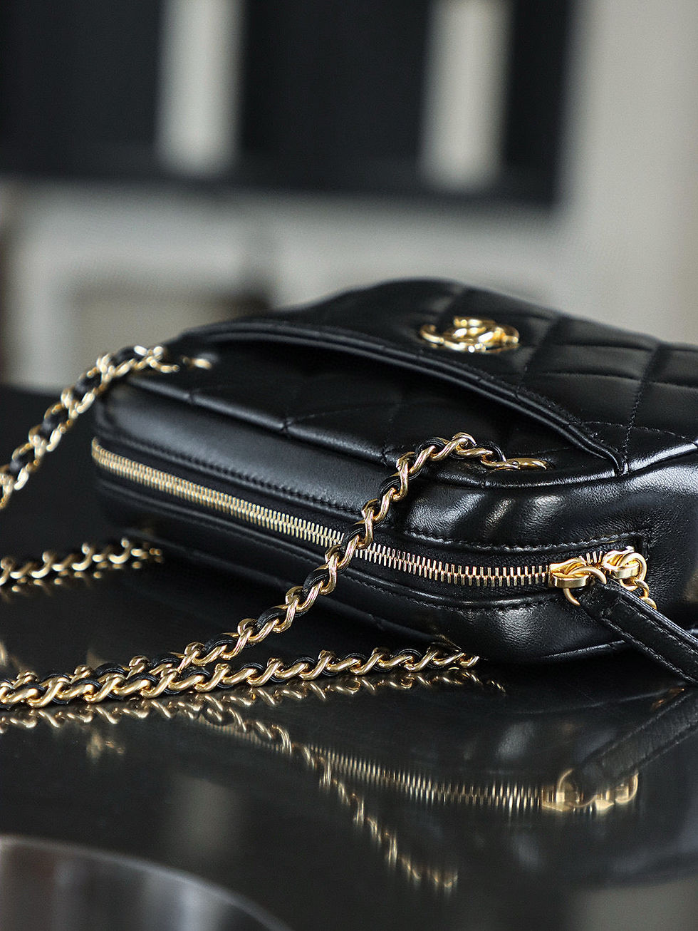 Thumbnail: Chanel 24K Camera Bag Small