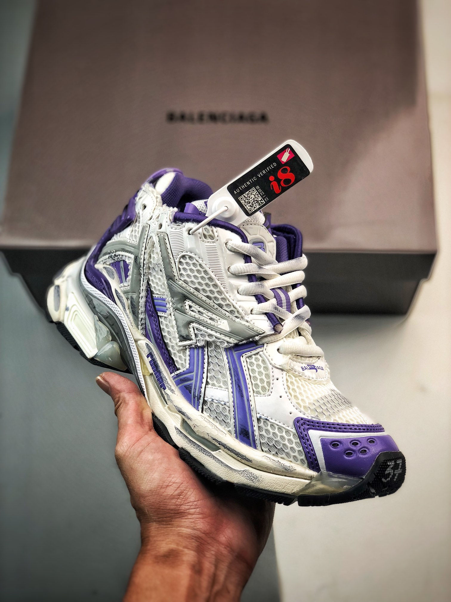 Balenciaga Runner Purple