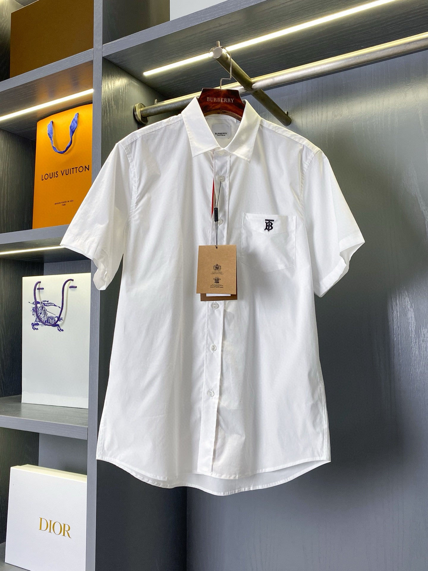Burberry Shirt — Midnight Blue