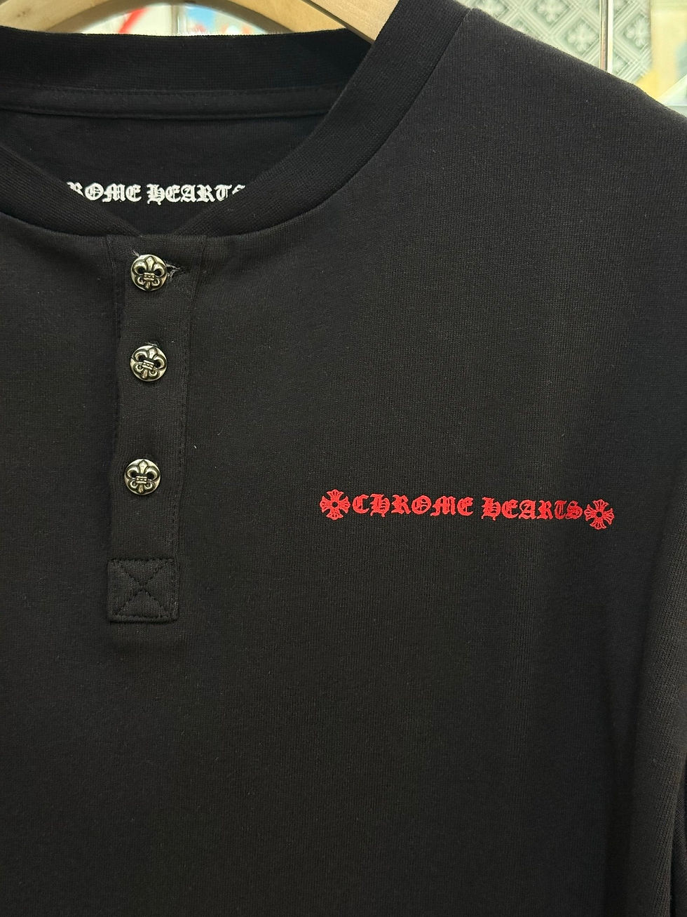 Thumbnail: Chrome Hearts Sweater — Warm Grey