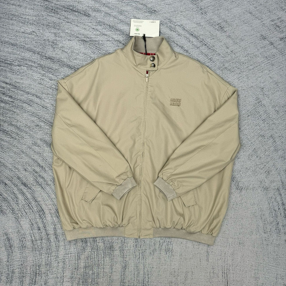 Thumbnail: Miu Miu Windbreaker Jacket — Navy