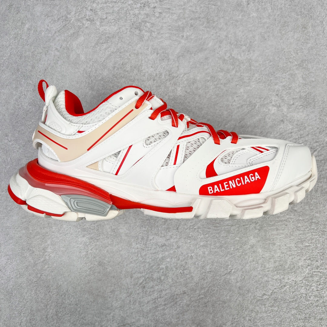 Balenciaga Track White and Red