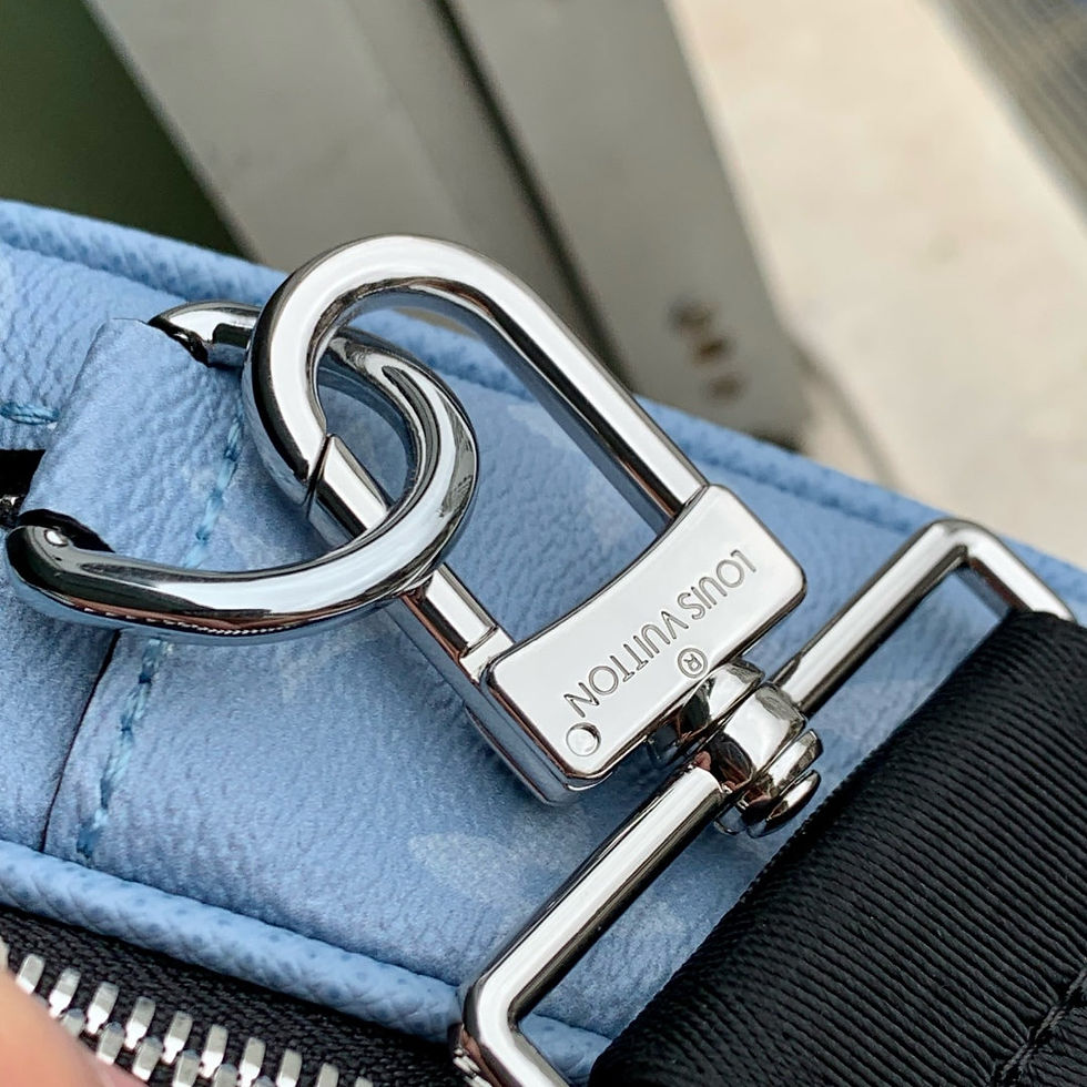 Thumbnail: Louis Vuitton ALPHA MESSENGER 24 IN BLUE MONOGRAM COATED CANVAS AND CALFSKIN