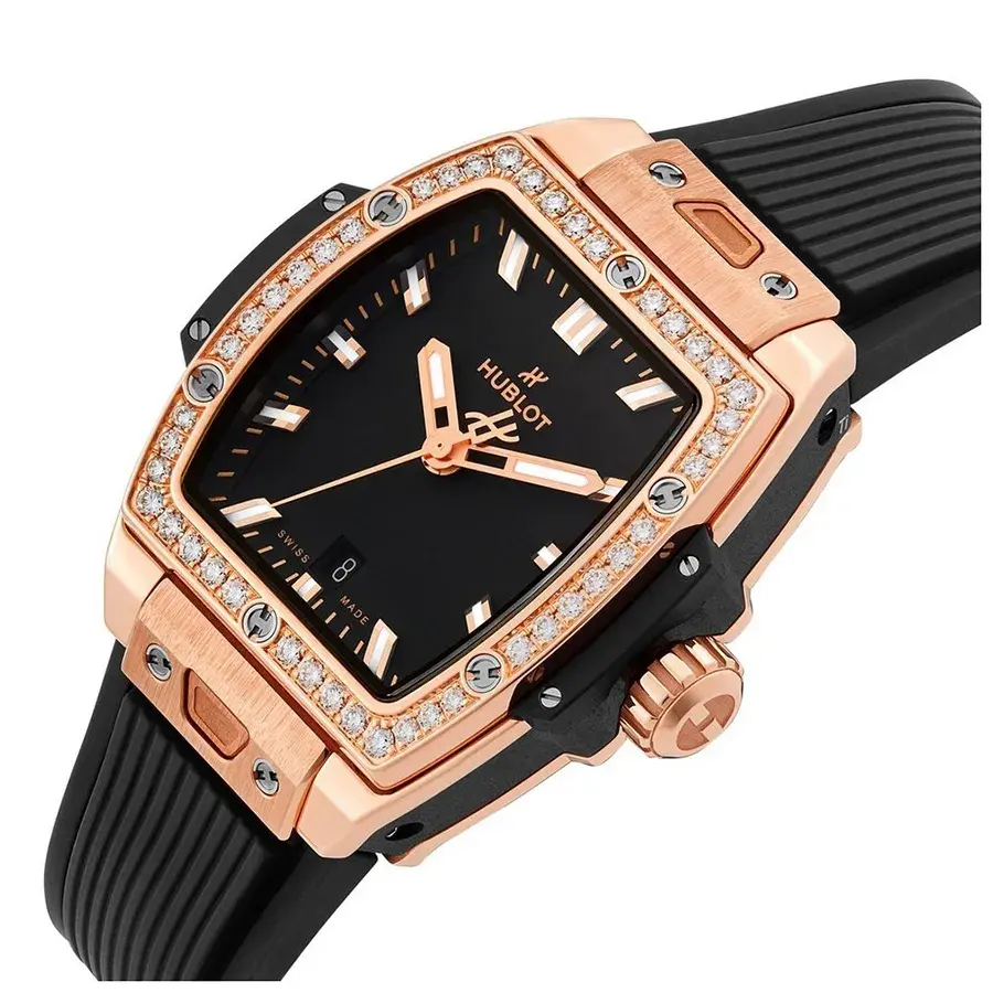 Thumbnail: Hublot Spirit Of Big Bang Women Automatic Black Rubber 665 Ox 1180 Rx