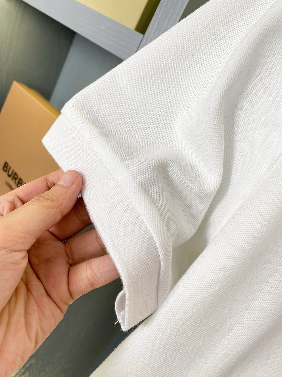 Thumbnail: Burberry Polo — Cobalt Blue