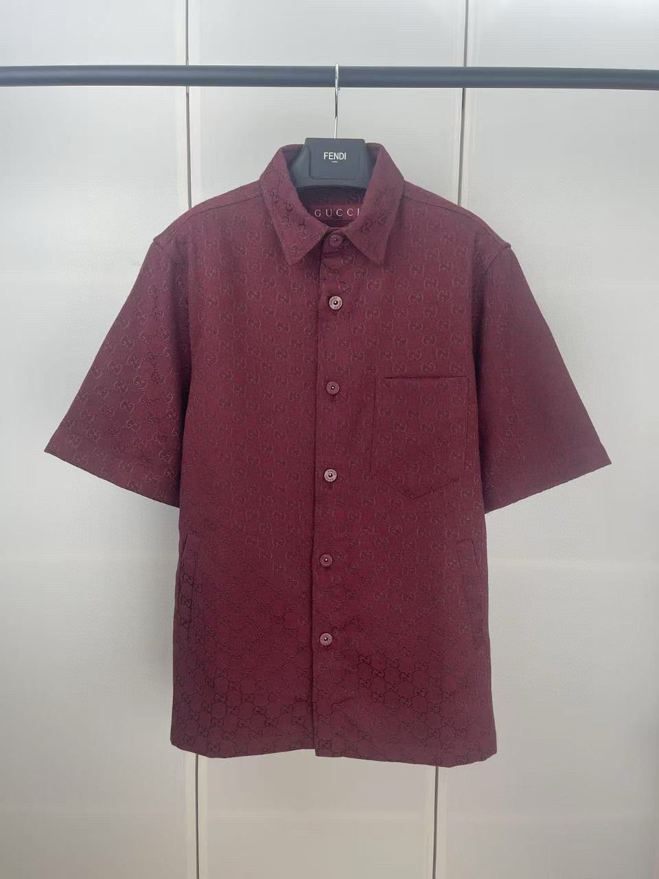 Gucci Shirt — Burgundy