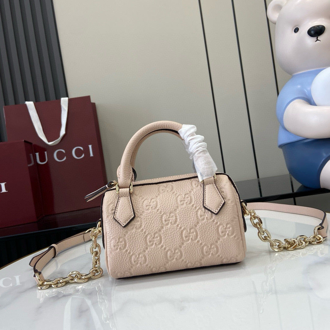 Gucci Emblem Handbag