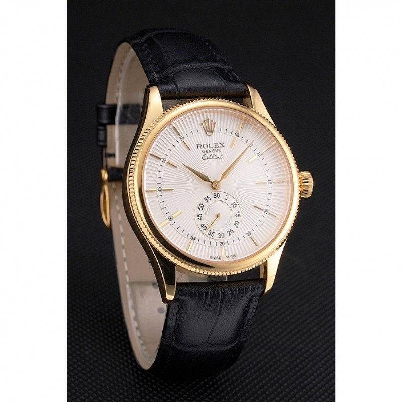 Thumbnail: Swiss Rolex Cellini 38Mm White Dial