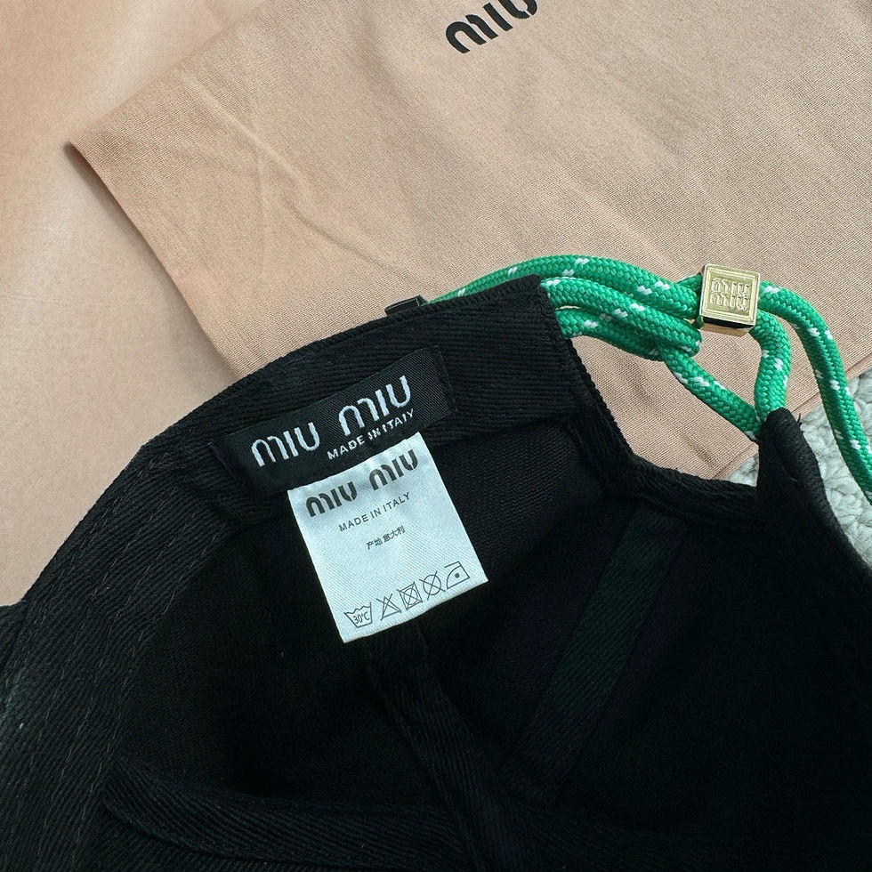 Thumbnail: Miu Miu Cap 590 — Chocolate Brown