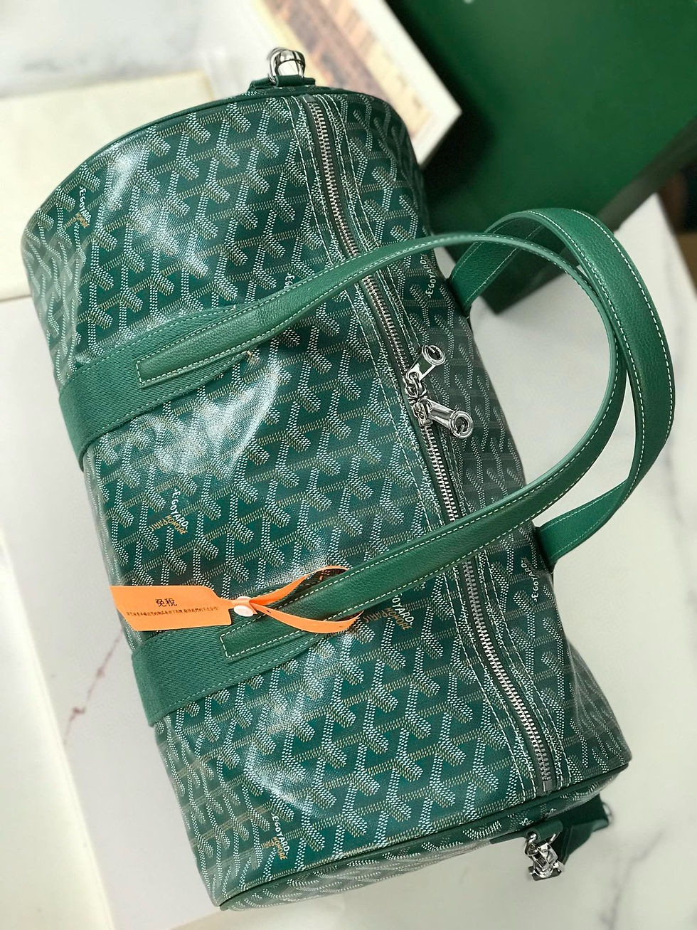 Thumbnail: Goyard Barrel 40 Duffle Bag